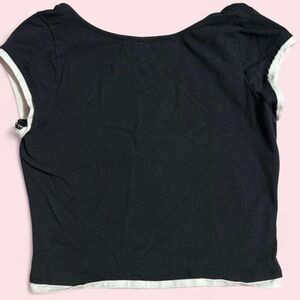 Open Back Baby Tee- Size Medium